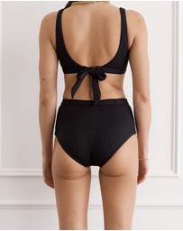 Aqua Blu Australia - Foncé Marilyn High Waist Pant