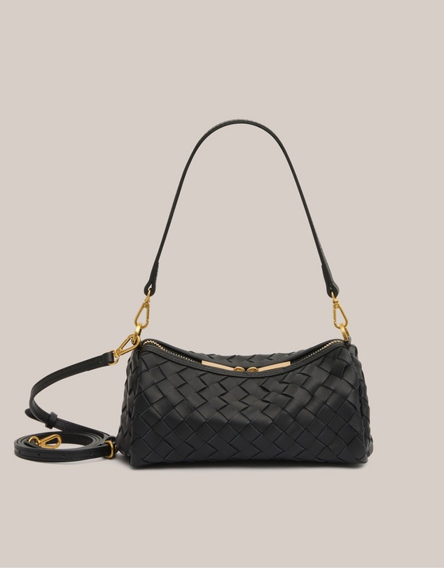 VESTIRSI - Vivi Woven Shoulder Crossbody Black