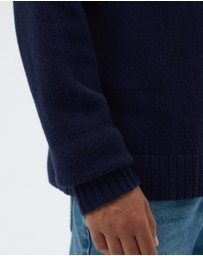 AERE - Merino Wool Chunky Crew Neck Sweater