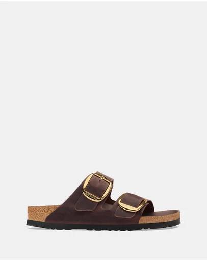 Birkenstock - Arizona Big Buckle Habana Oiled Leather Regular - Women's