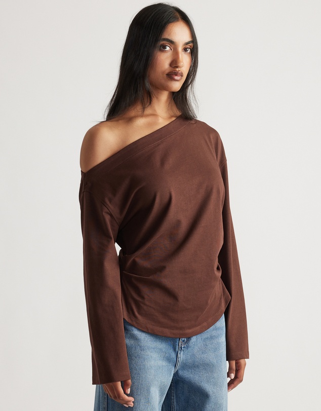 Decjuba - Ally Tipped Shoulder Tee