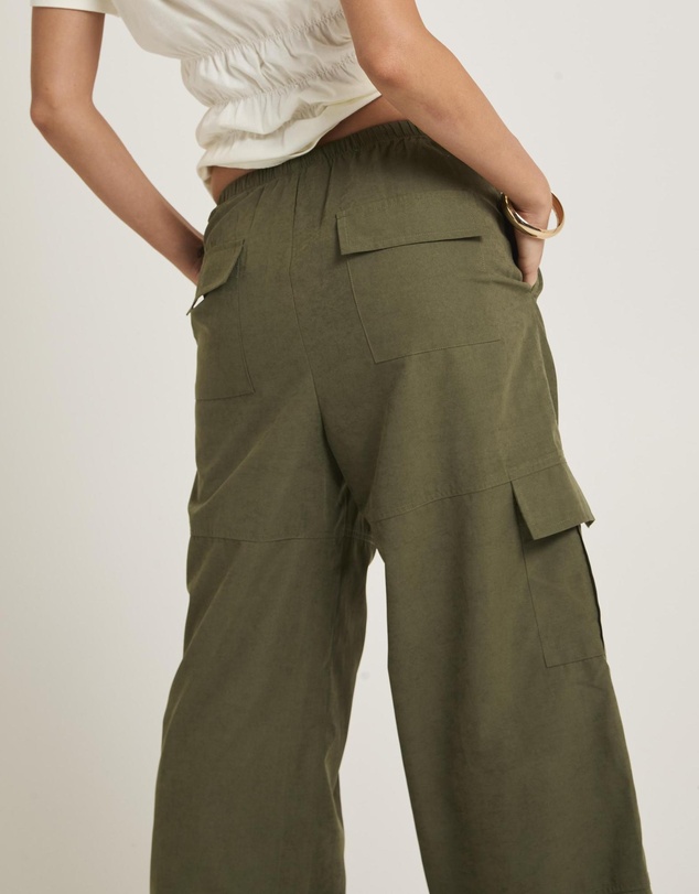 Subtitled - Mia Drap Cargo Pants