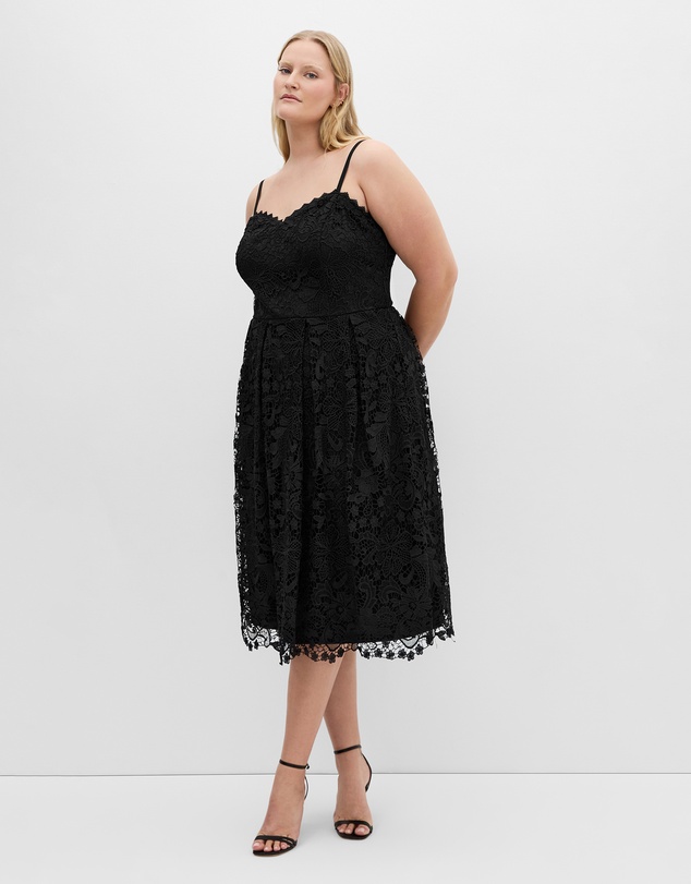 City Chic - Scarlet Lace Dress