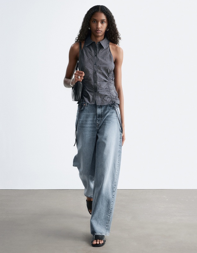 & Other Stories - Sleeveless Drawstring Top