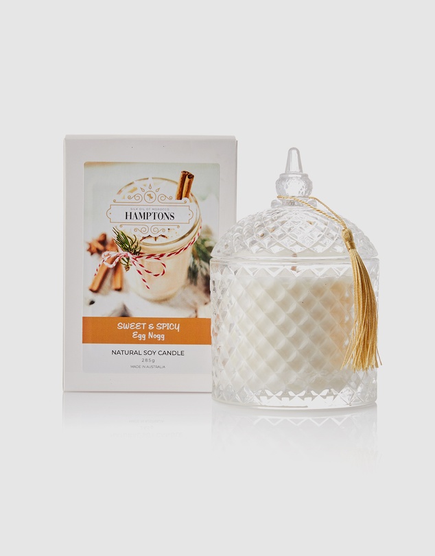 Silk Oil of Morocco - Hamptons Natural Soy Candle - Sweet & Spicy