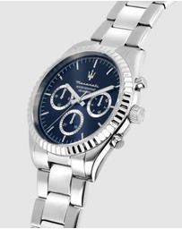Maserati - Competizione 43mm Stainless Steel Chronograph Watch