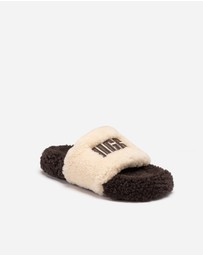 Ozwear Connection Uggs - Ugg Acacia Shearling Logo Slipper