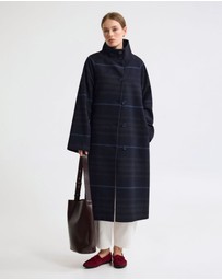 Oxford - Edi Wool Funnel Collar Coat