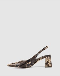 Siren - Yankee Slingback Block Heel
