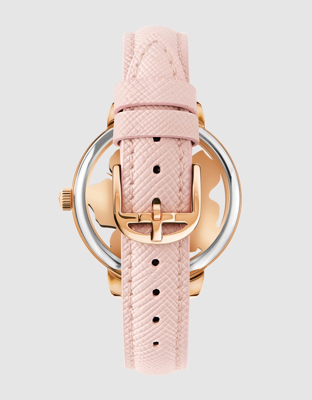 Ted Baker - Lilabel 36mm Pink Leather Watch
