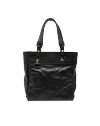 Pre-Loved by Azura Reborn - Pre-Loved Small Quilted Coated Canvas Paris Biarritz Tote