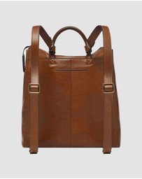 Fossil - Fossil Parker Brown Backpack ZB1836200