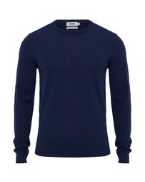 Oxford - Crew Neck Pure Merino Wool Pullover