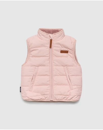 Crywolf - REVERSIBLE YETI VEST Harvest Colourblock