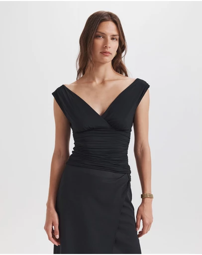 SABA - Ayla Rouched Top