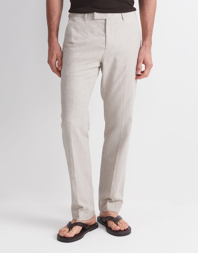 Sportscraft - Jeffery Linen Blend Suit Pant