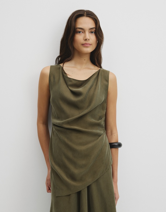 Country Road - Asymmetrical Hem Blouse