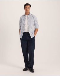 SABA - Henry Wide Pleat Pant