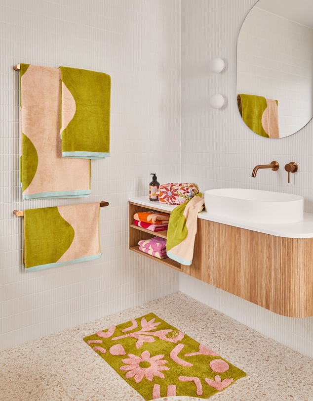 Mosey Me - Floral Dreams Bath Mat