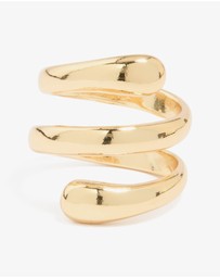 Lovisa - Gold Plated Triple Layer Twist Ring