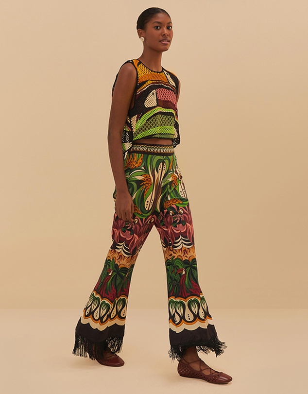 Farm Rio - Coconut Tree Flow Pants