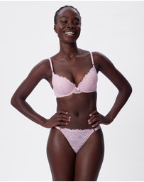 Bras N Things - Bethany Essentials Push Up Bra - Light Pink