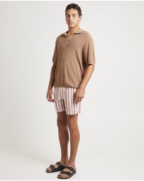Arvust - Galvin Striped Boarshorts