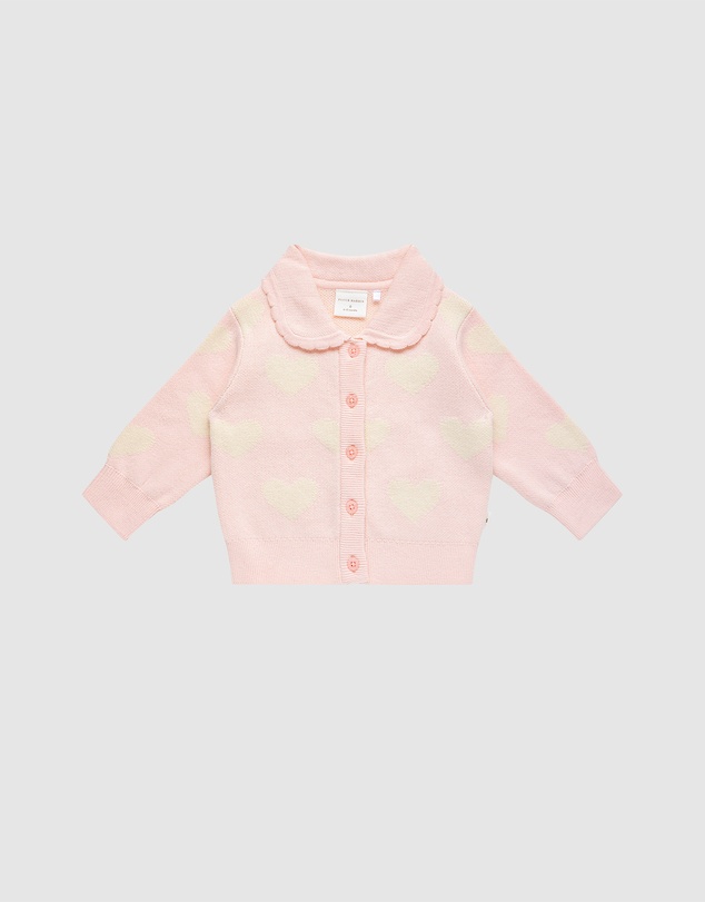 Fleur Harris - 'Days of Enchantment' Lovely Cardigan in Peach