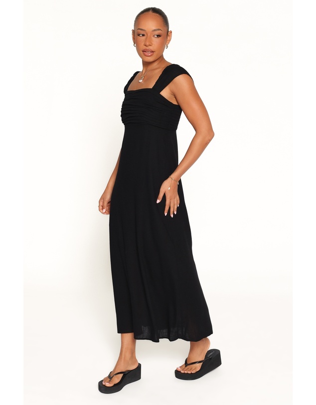 Petal & Pup - Sirene Midi Dress - Black
