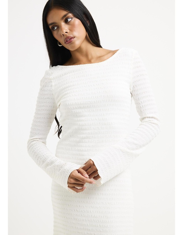 Subtitled - Havana Knit Long Sleeve Dress