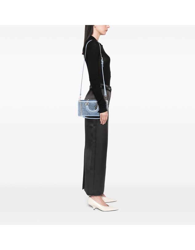 Pre-Loved by Azura Reborn - Pre-Loved Medium Denim Macrocannage Lady D Joy