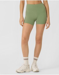 Lorna Jane - Lotus No Chafe Phone Pocket 12cm Bike Shorts