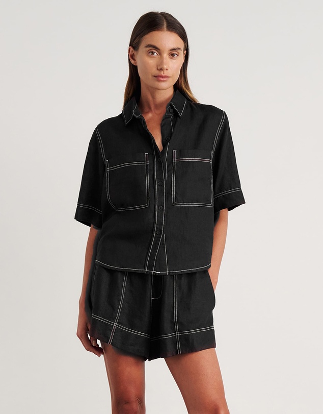 Jag - Gigi Relaxed Short Sleeve Shirt