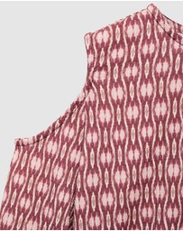 M.N.G - Greenc Dress - Kids-Teens
