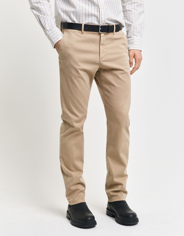 Gant - Slim Fit Dobby Structured Chinos