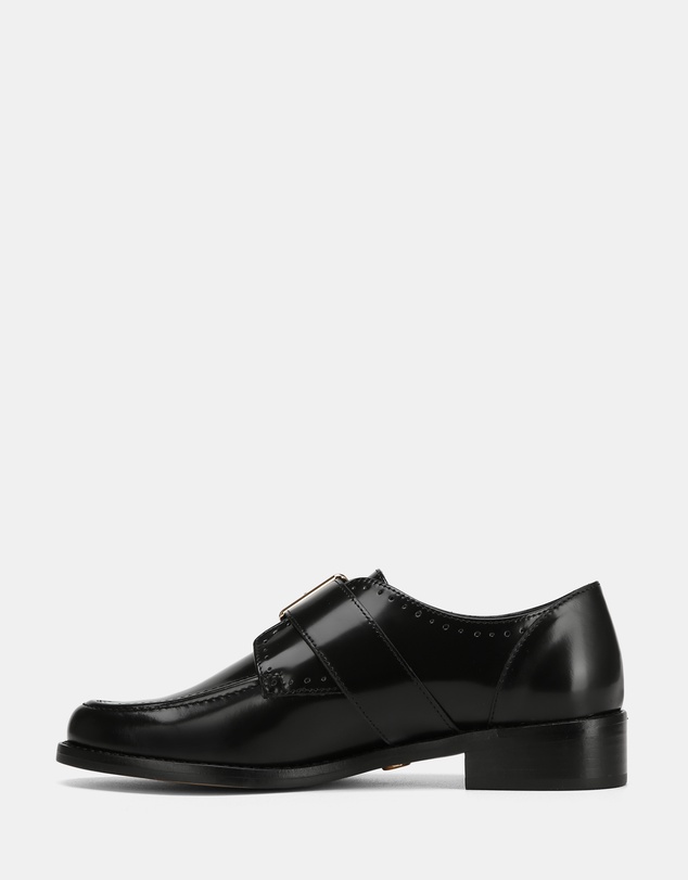 Wittner - Fredi Leather Monk Strap Loafers