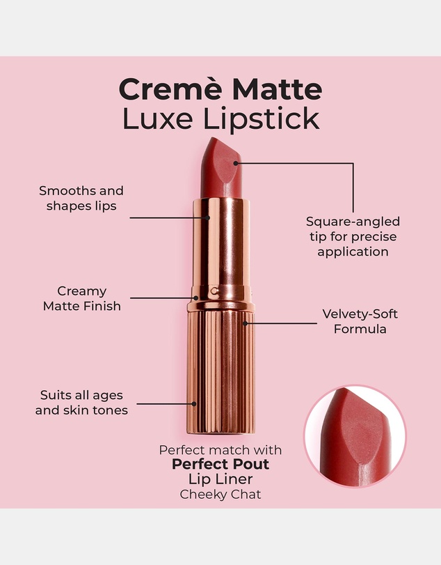 MCoBeauty - Creme Matte Luxe Lipstick - Cheeky Chat