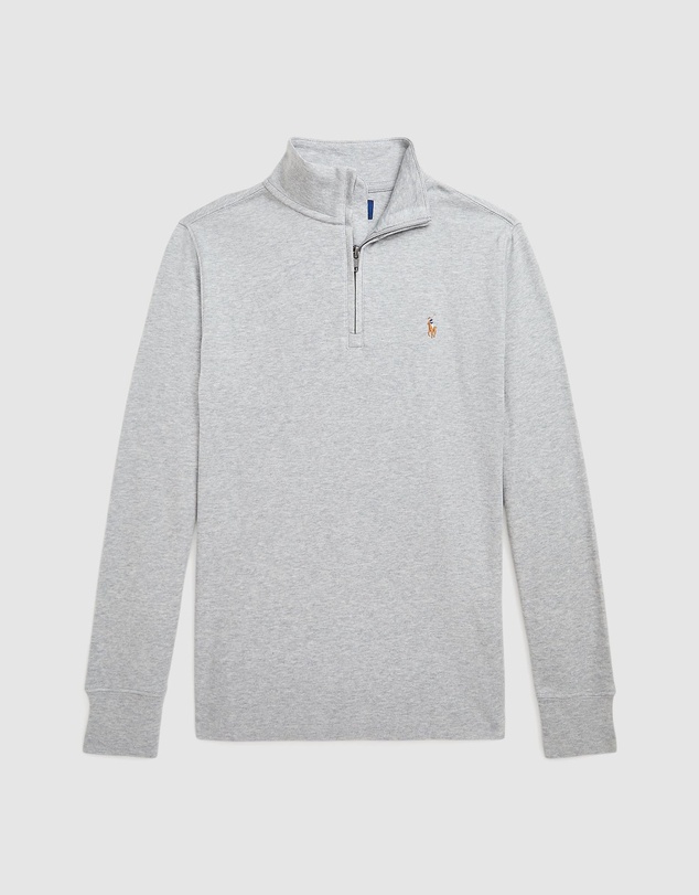Polo Ralph Lauren - Cotton Interlock Quarter-Zip Pullover - ICONIC EXCLUSIVE - Teens