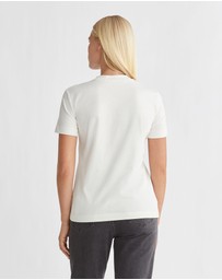 Calvin Klein Jeans - Tonal Embroidered Logo T-Shirt