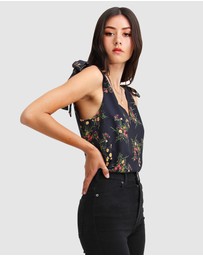 Belle & Bloom - Feel For You V-Neck Top