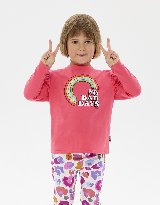 Rock Your Kid - No Bad Days Long Sleeve Jessica Frill T-Shirt