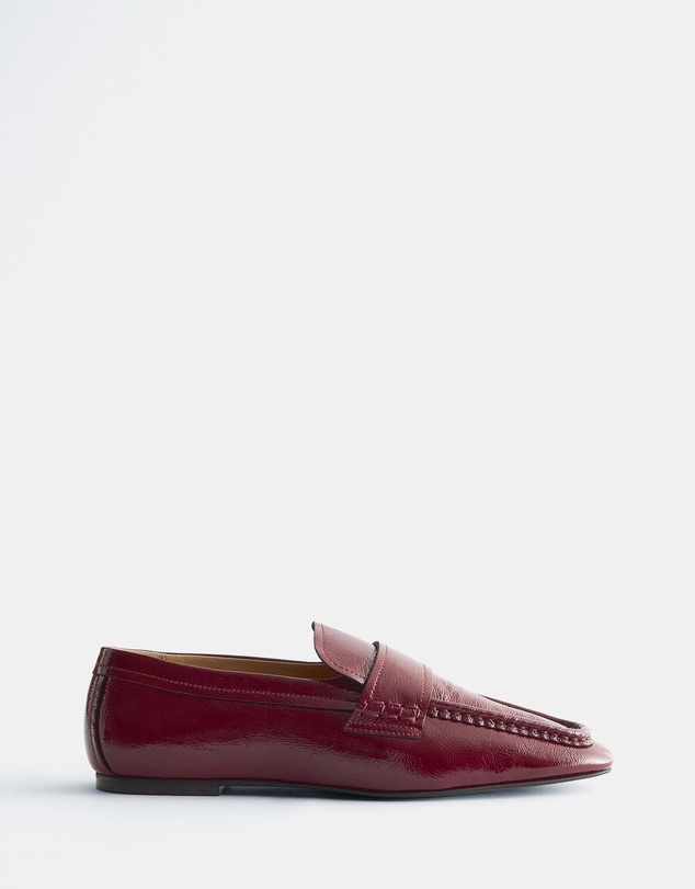 & Other Stories - Square-Toe Leather Loafers
