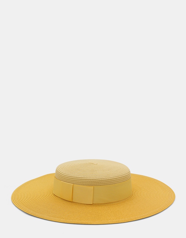 Morgan & Taylor - Domino Racewear Boater in Yellow