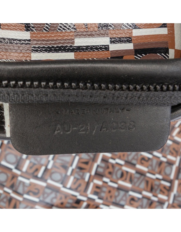 Pre-Loved by Azura Reborn - Pre-Loved Gancini Coated Canvas Tote