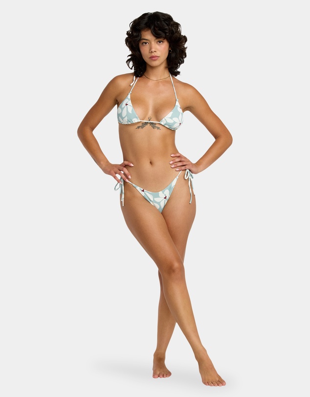 RVCA - Womens Good Thing Coming Knotted Tri Bikini Top