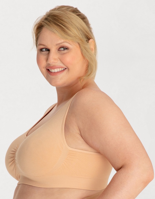 Ava & Audrey  - Underbliss by Ava & Audrey Seamless Bamboo Blend Comfort Wire-Free Bra