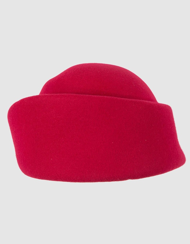 Max Alexander - Red Winter Felt Designer Hat