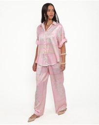 Petal & Pup - Elysia Pants - Pink White