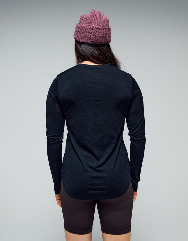 Kathmandu - 100% Merino Long Sleeve V-Top