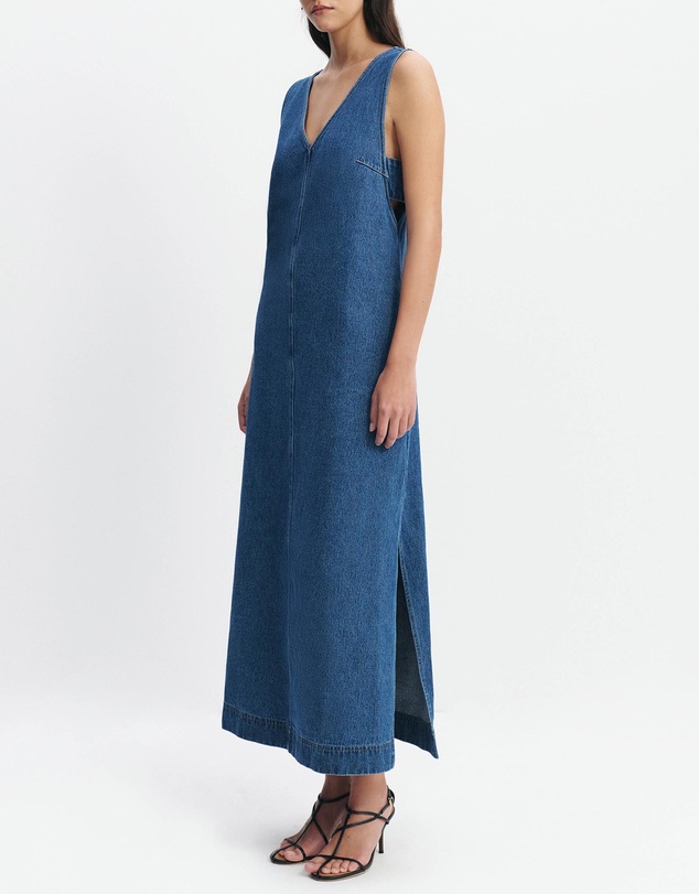 Aje Studio - Kendall Denim Midi Dress
